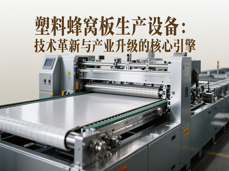 塑料蜂窩板生產設備：技術革新與產業(yè)升級的核心引擎