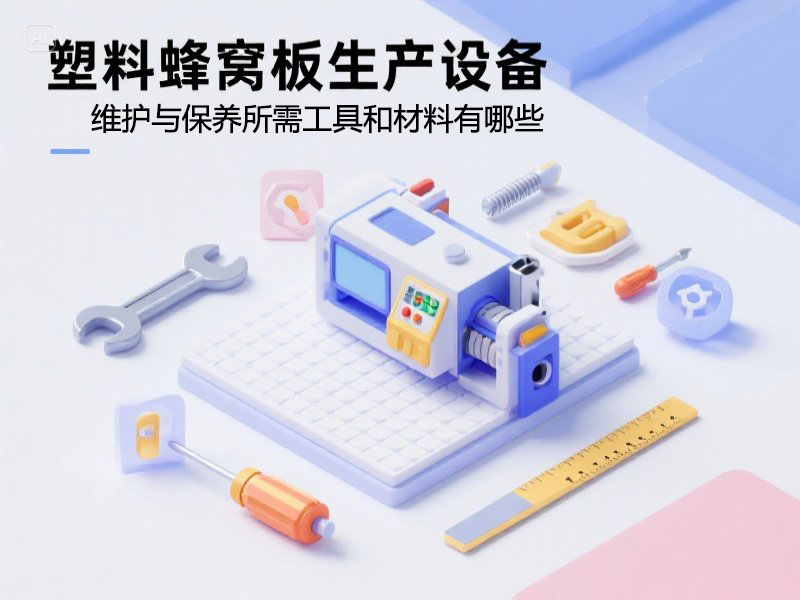 塑料蜂窩板生產(chǎn)設(shè)備維護與保養(yǎng)所需工具和材料有哪些？